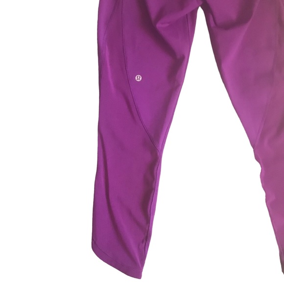 Lululemon Raspberry Purple 7/8 Legging - Picture 2 of 5